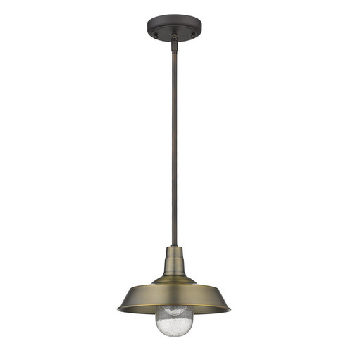 Burry One Light Pendant in Antique Brass (106|1736ATB)