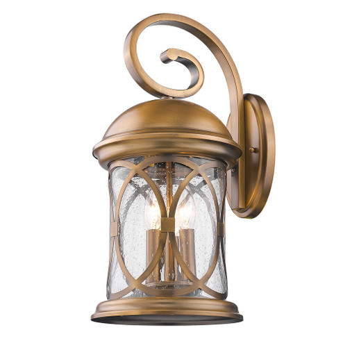 Lincoln Three Light Wall Sconce in Antique Brass (106|1531ATB)