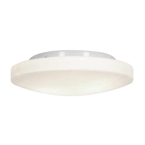 Orion Three Light Flush Mount in White (18|50161-WH/OPL)