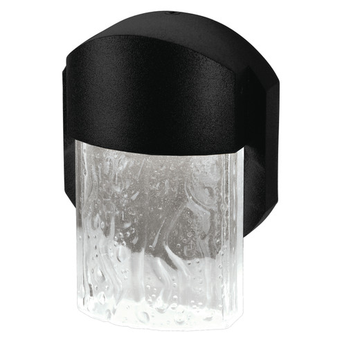 Mist LED Wall Fixture in Black (18|20043S-LEDDMG-BL/CLR)