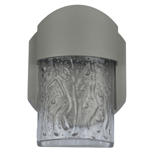 Mist LED Wall Fixture in Satin (18|20043LEDDMG-SAT/CLR)