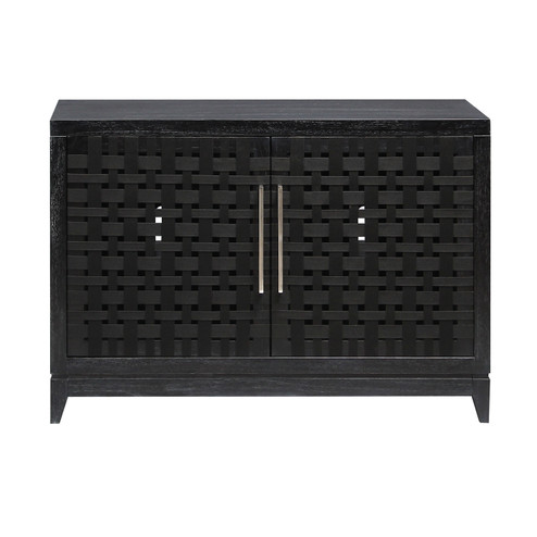 Sunset Harbor Credenza in Checkmate Black (45|S0075-9944)