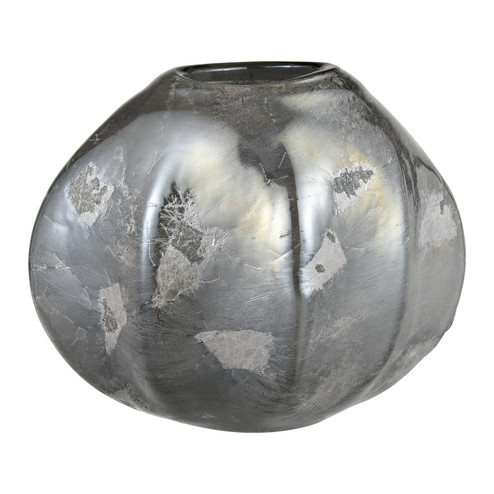 Regard Vase in Metallic Silver (45|S0047-8080)