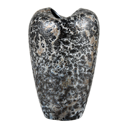 Pedraza Vase in Marbled Black (45|S0047-8070)