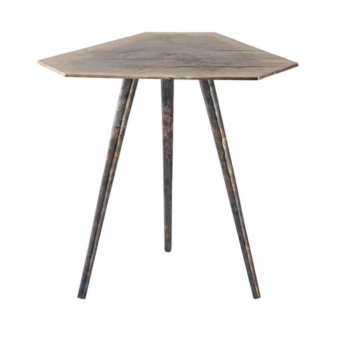 Carleton Accent Table in Oxidized Nickel (45|H0895-10480)