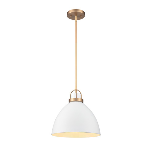 Somerville One Light Pendant in Matte White (45|89630/1)