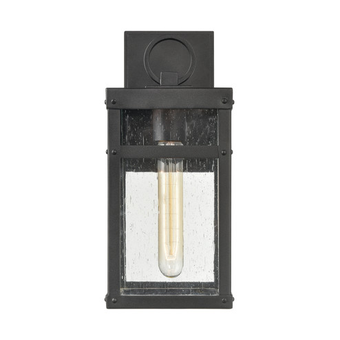 Dalton One Light Outdoor Wall Sconce in Textured Black (45|69701/1)