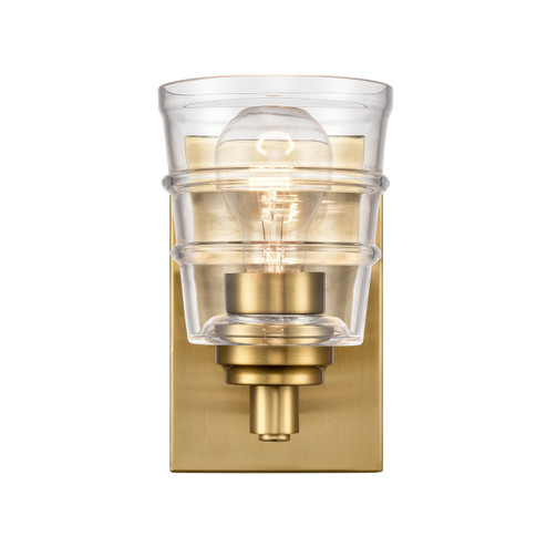 Pulsate One Light Vanity in Satin Brass (45|67970/1)