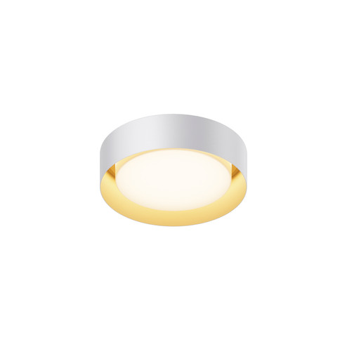 Echo LED Flush Mount in White/Gold (86|E51010-WTGLD)