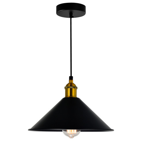 Brave One Light Mini Pendant in Black (401|9605P10-1-101-B)