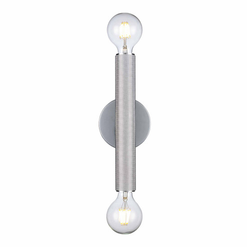 Auburn Two Light Wall Sconce in Polished Chrome (110|22302 PC)