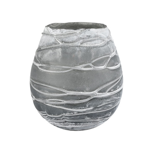 Raya Vase in Gray (45|406669)