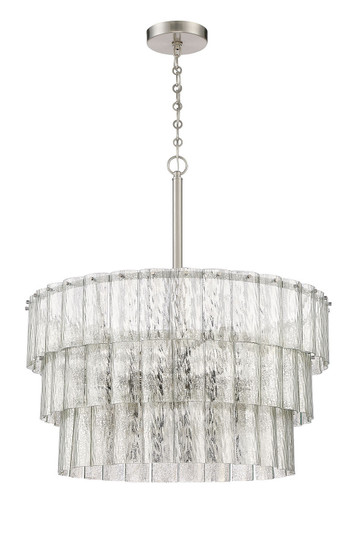 Museo 12 Light Pendant in Brushed Polished Nickel (46|48690-BNK)