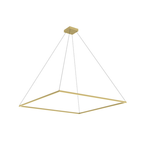 Piazza LED Pendant in Brushed Gold (347|PD88160-BG)