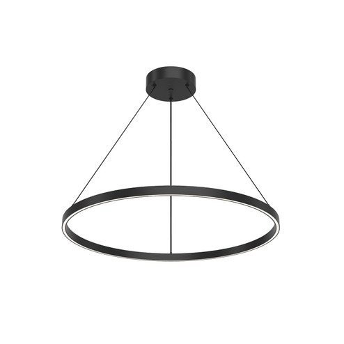 Cerchio LED Pendant in Black (347|PD87732-BK)