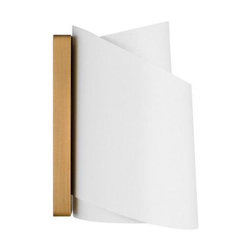 Paerero LED Wall Sconce in Burnished Brass (454|EW1171BBS)