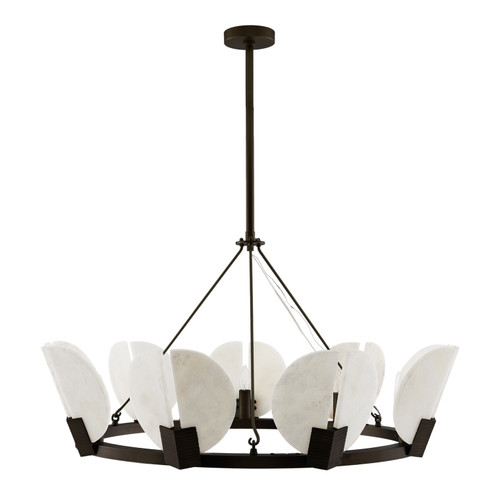 Sierra Nine Light Chandelier in English Bronze (314|89661)