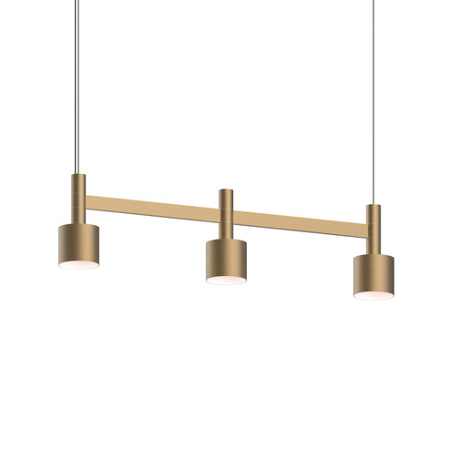 Systema Staccato LED Linear Pendant in Brass Finish (69|1783.14-CYL)