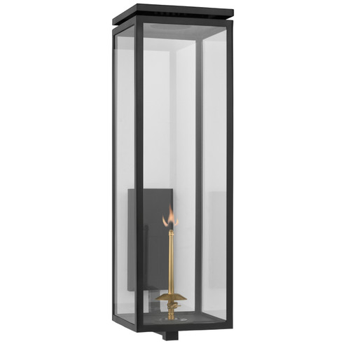 Fresno Gas Gas Wall Lantern in Matte Black (268|CHO 2562BLK-CG)