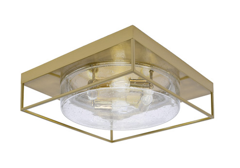 Flush Mounts Four Light Flush Mount in New Age Brass (200|858-NAB-0)