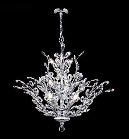 Florale 13 Light Chandelier in Silver (64|94457S22)