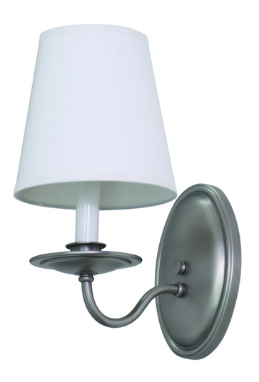 Lake Shore One Light Wall Sconce in Satin Pewter (30|LS217-SP)
