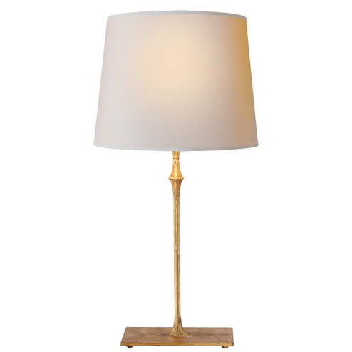 dauphine One Light Bedside Lamp in Gilded Iron (268|S 3400GI-L)