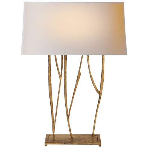 Aspen Two Light Console Lamp in Gilded Iron (268|S 3051GI-L)