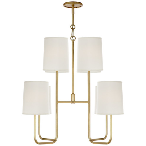 Go lightly Eight Light Chandelier in China White (268|BBL 5081CW-L)