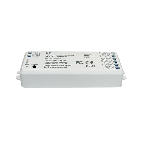 Rgbw & Cct Controller Receiver in White (167|NARGBW-975)