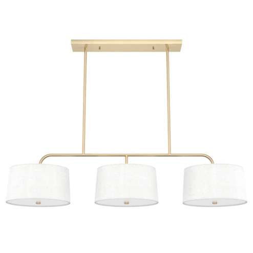 Cottage Hill Six Light Linear Chandelier in Alturas Gold (47|19897)