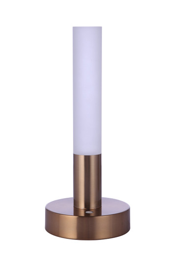 Zoltan LED Table Lamp in Satin Brass (46|86283R-LED)