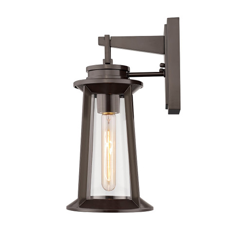 Bolling One Light Outdoor Wall Sconce in Powder Coat Bronze (59|8201-PBZ)