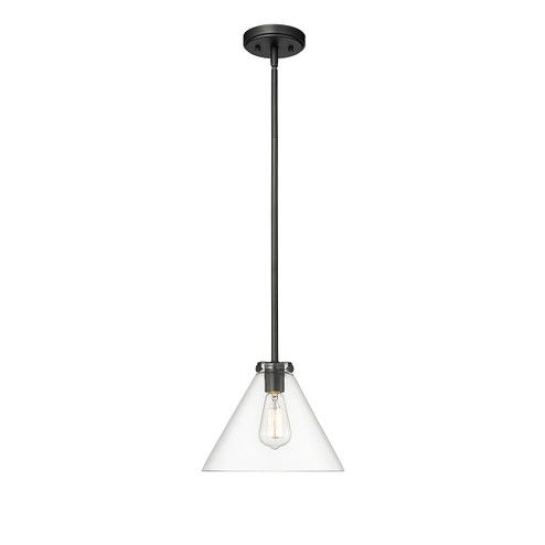 Aliza One Light Pendant in Matte Black (59|8141-MB)