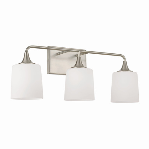 Presley Three Light Vanity in Brushed Nickel (65|148931BN-541)