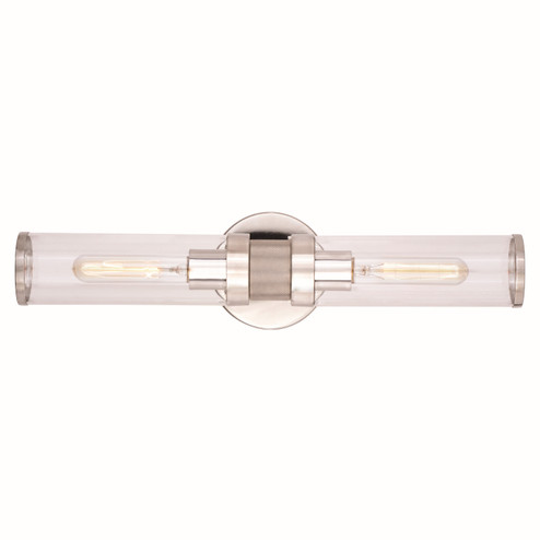 Levitt Two Light Wall Sconce in Polished Nickel (63|W0389)