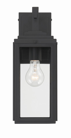 Byron One Light Outdoor Wall Sconce in Matte Black (60|BYR-80101-MK)