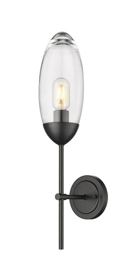 Arden One Light Wall Sconce in Matte Black (224|651S-MB)