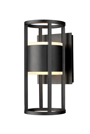 Luca LED Outdoor Wall Mount in Black (224|517S-BK-LED)