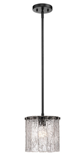 Glacier One Light Pendant in Matte Black (224|1943P8-MB)