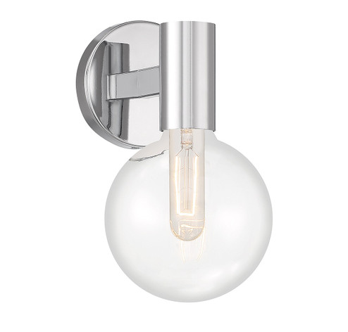 Wright One Light Wall Sconce in Chrome (51|9-3076-1-11)