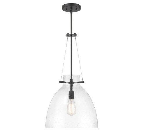 Foster One Light Pendant in Matte Black (51|7-7006-1-89)