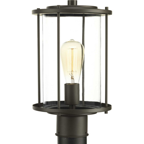 Gunther One Light Outdoor Post Lantern in Matte Black (54|P540020-31M)