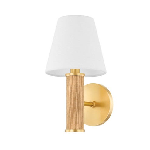 Amabella One Light Wall Sconce in Aged Brass (428|H650101-AGB)