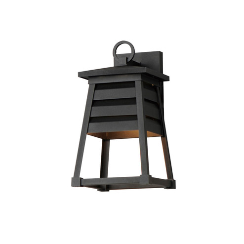 Shutters One Light Outdoor Wall Sconce in Black (16|40632BK)