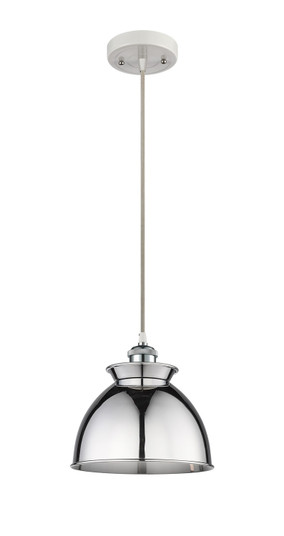 Ballston One Light Pendant in White Polished Chrome (405|516-1P-WPC-M14-PC)