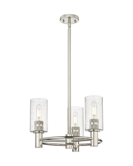 Downtown Urban LED Pendant in Polished Nickel (405|434-3CR-PN-G434-7SDY)