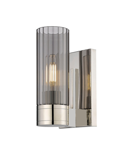 Downtown Urban LED Wall Sconce in Polished Nickel (405|429-1W-PN-G429-8SM)