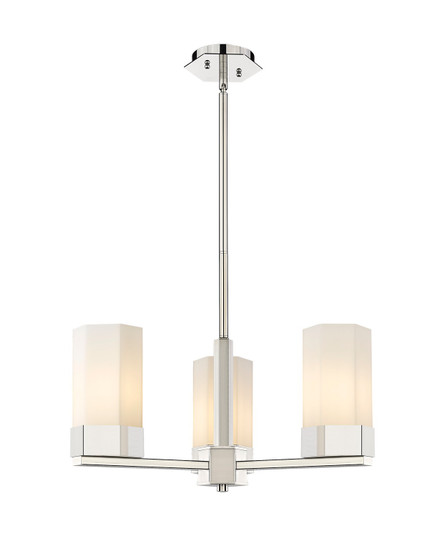 Downtown Urban LED Pendant in Polished Nickel (405|427-3CR-PN-G427-9WH)