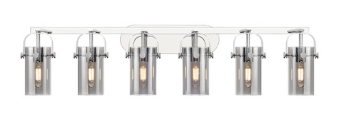 Downtown Urban LED Bath Vanity in Polished Chrome (405|423-6W-PC-G423-7SM)